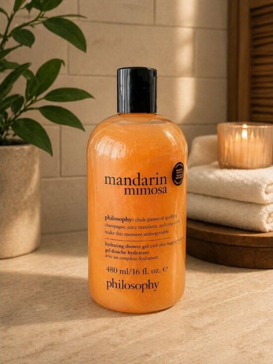 Philosophy Other - NEW Philosophy Mandarin MimosaBody Wash Shower Gel & Bubble Bath 16oz 480ml Skin